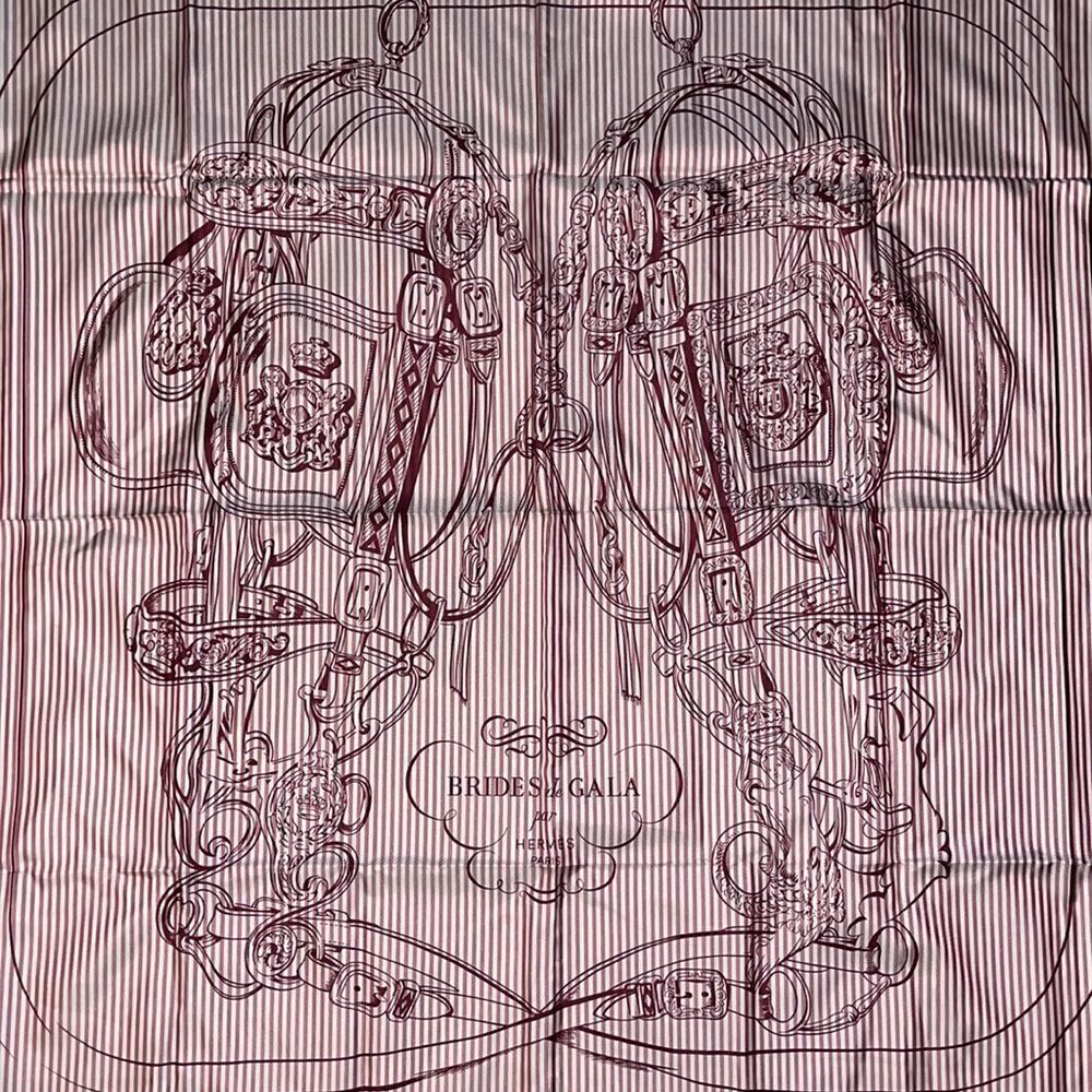 Hermes‎ Bridges de Galla Large Silk Scarf - Picture 2 of 6